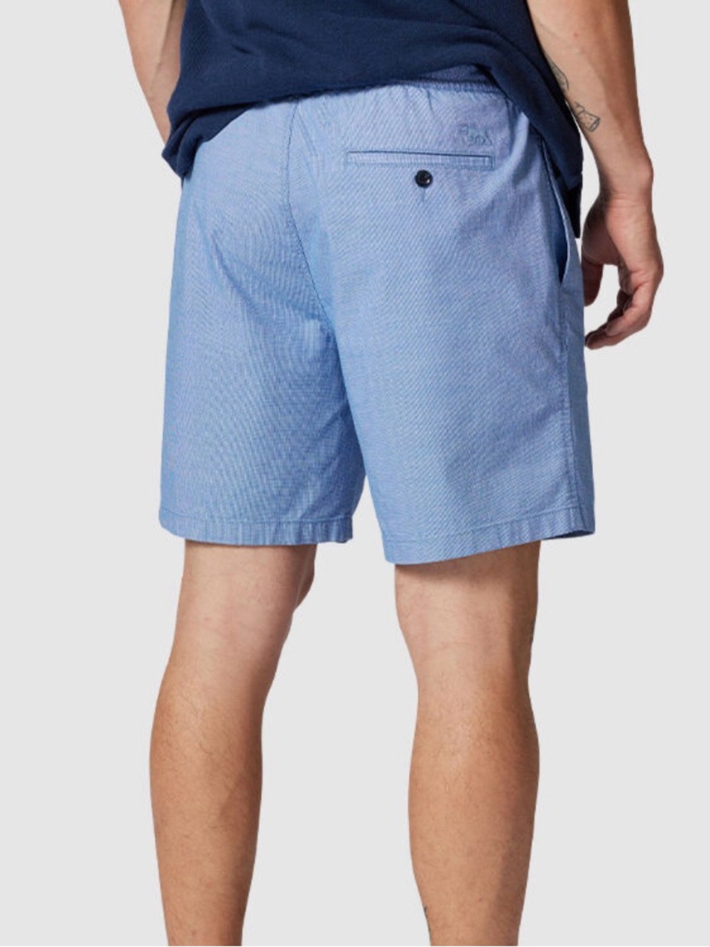 Rodd & Gunn Men's Drawstring Casual Resort Shorts Size 3XL 7” Admiral Blue XXXL